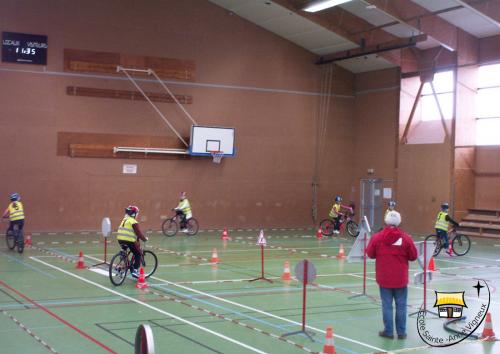Matinée prévention routière en vélo pour les CM2